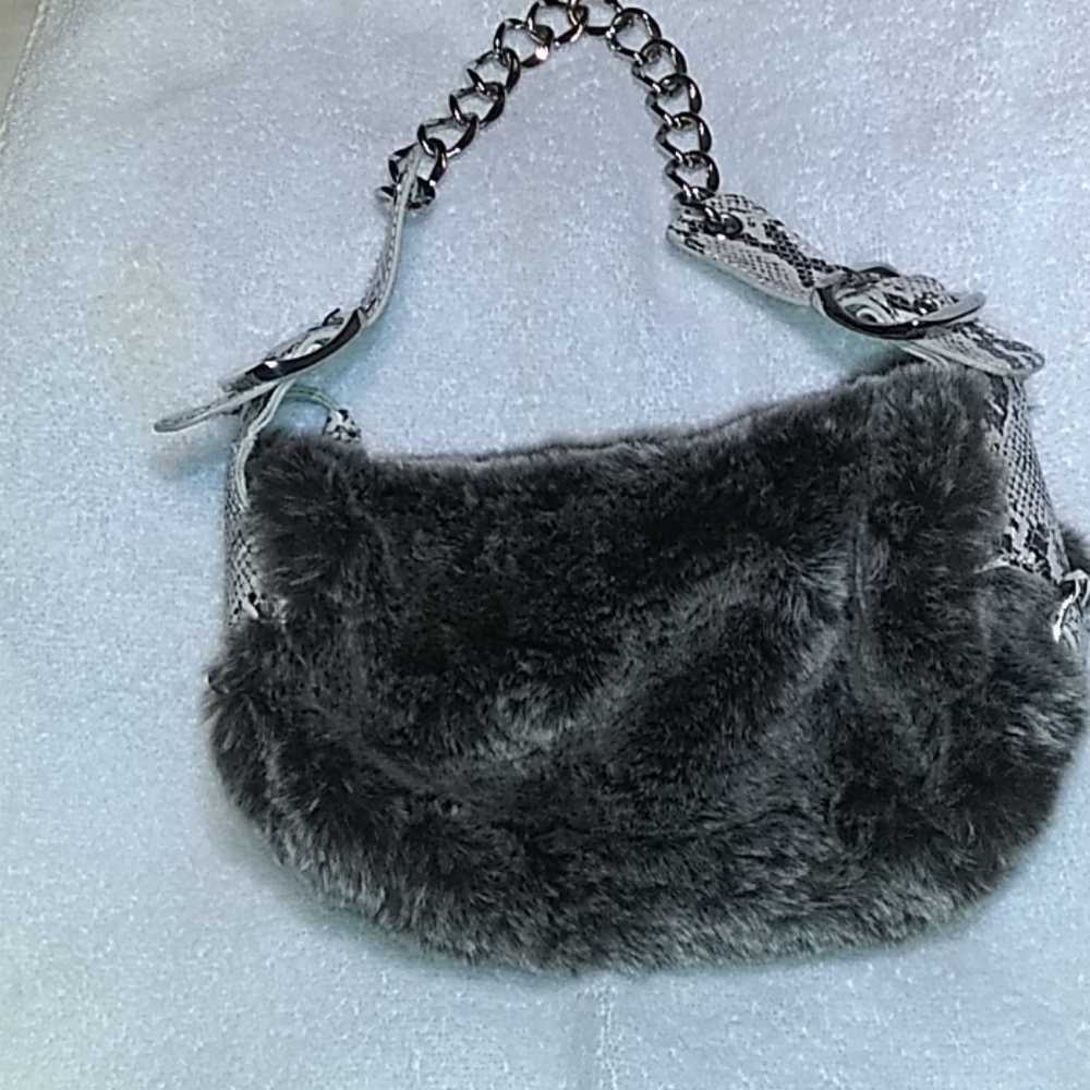 Fur purse